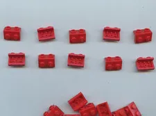 LEGO x 20 Red Bracket 1 x 2 - 1 x 2 99781