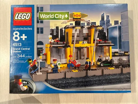 NEW LEGO Train 9V World City 4513 Grand Central Station