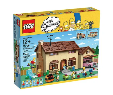LEGO The Simpsons House 71006 2523pc New Sealed Expedited Shipping