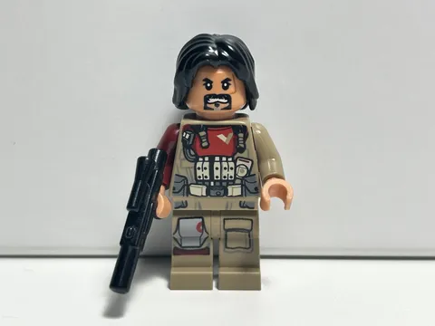 LEGO Star Wars Baze Malibus Minifigure From 75153 SW0783 Rogue One No Backpack