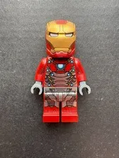 Lego Iron Man Minifigure Mark 47 Armor Marvel Super Heroes 76083 sh0405