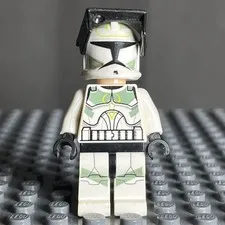 Lego Clone Trooper Minifigure Horn Company 7913 sw0298 Star Wars CMF Lot Rare 1G