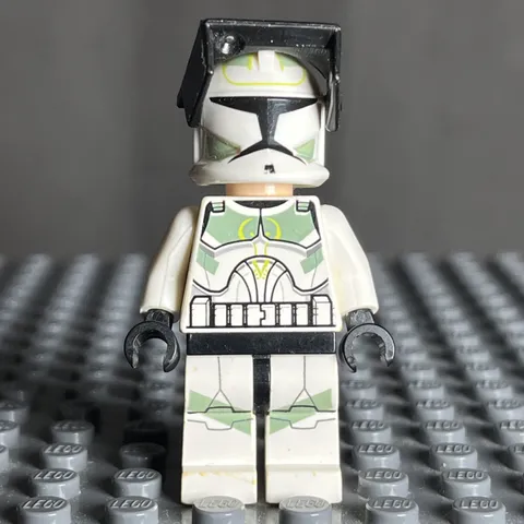 Lego Clone Trooper Minifigure Horn Company 7913 sw0298 Star Wars CMF Lot Rare 1G