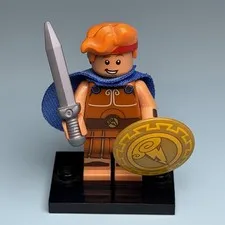 LEGO Minifigure Hercules + Shield & Sword Disney Series 2 CMF Rare coldis2-14 A6