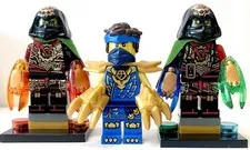 ACRONIX KRUX TWINS  NINJAGO LEGO & NINJA JAY -3- TRÍO