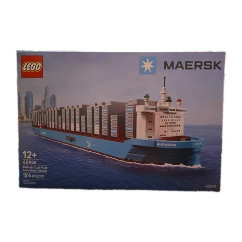 ✅New Sealed✅ LEGO 40955 Maersk Dual-Fuel Container Ship Vessel Set 1516Pcs
