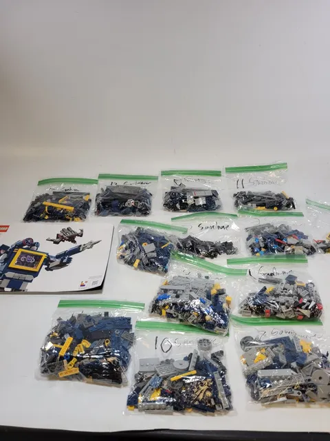 LEGO Icons Transformers Soundwave 10358 Manual & Sorted Bags