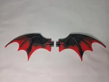 Lego Dragon Wings - Red Dragon Minifigure From 70403 Dragon Mountain