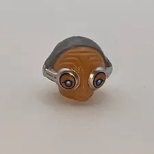 LEGO Star Wars Maz Kanata Minifigure Head One Size Orange Excellent Condition