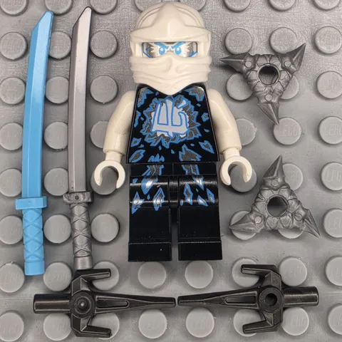 Lego Ninjago Minifigure NJO0159 Zane Airjitzu Possession