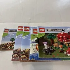 Lego Manuals Instruction Books Minecraft 21161 21178 21179 Booklets Only