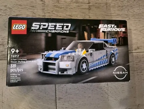LEGO NEW Speed Champions 2 Fast 2 Furious Nissan Skyline GT-R (R34) set #76917