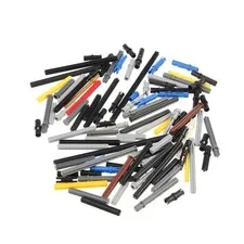 100 LEGO Technic small parts approx. 60 g cross axle pin mixed e.g.: cross rods