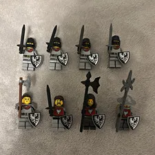 LEGO Castle Red Falcon Knights BAM Minifigure Lot