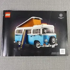LEGO® Icons 10279 Volkswagen T2 Camper Van Instruction Manual Only!
