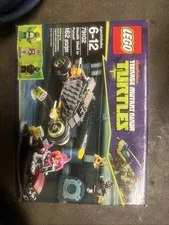LEGO TMNT Stealth Shell in Pursuit 79102 Complete Set w/ Box 162pcs