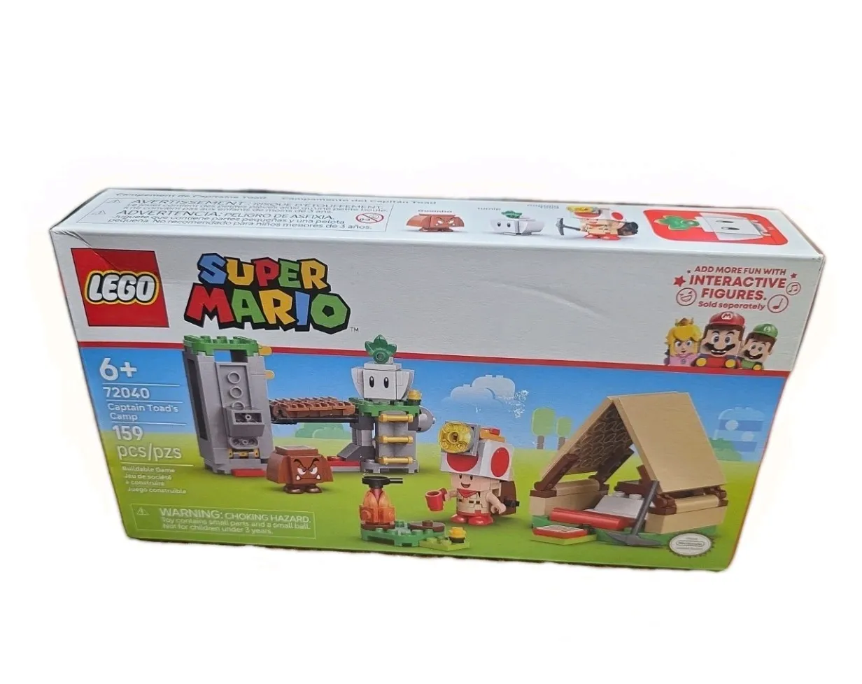 LEGO 2025 Super Mario 72040 Captain Toads Camp 159 Pc. Building Set NEW SEALED