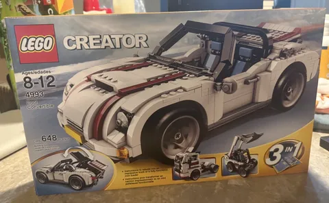 LEGO CREATOR: Cool Convertible 4993 , 3 In 1 Semi Skid Steer