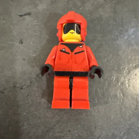 Lego T-16 Skyhopper Pilot 4477 Red Helmet Star Wars Minifigure