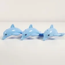 Lego Dolphin Minifigure Lot of 3 Water Animal Ocean Jumping