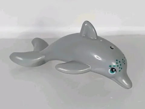 Lego Minifigure Gray Dolphin Ocean Animal