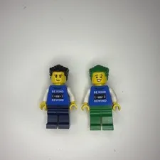 SDCC 2023 Lego BRICKBUSTER VIDEO BE KIND REWIND MINI FIGURE TORSO Comic Con 