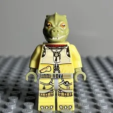 LEGO STAR WARS Bossk Minifigure 76167 Olive Green BOUNTY HUNTER sw0828 - 2F