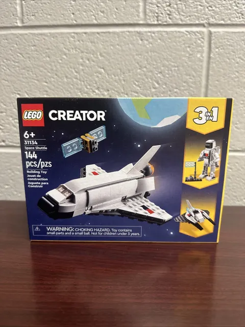 LEGO Creator 31134 Space Shuttle 144 Pcs Building Toy New