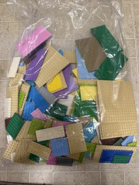 Genuine LEGO Base Plate Lot Mixed Sizes – Building Plates Bulk MOC