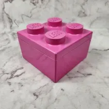LEGO 2 x 2 Brick Storage 4622403 Pink - 2010