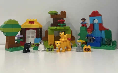 LEGO DUPLO 10805 Around the world - animals, forest, figures | imcomplete