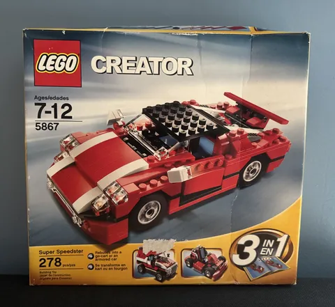 LEGO CREATOR: Super Speedster (5867) Brand New Sealed Retired Set