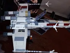 LEGO Star Wars: X-Wing Starfighter (75355),Completed & X-Wing Attack Painting