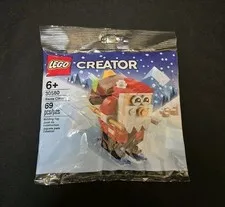 LEGO Set 30580 Creator Santa Claus Christmas - 69Pcs 
