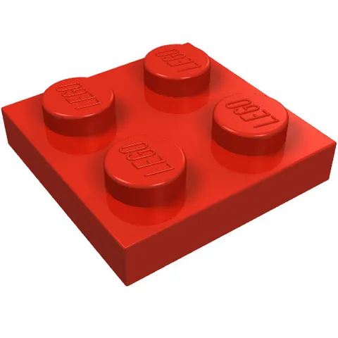 LEGO Part 3022 - Plate 2 x 2 - Pick Your Color