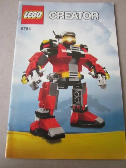 Lego Building Instructions Instruction Creator 5764 Robot