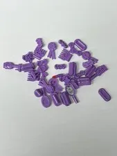 Lot Of LEGO Friends Accessories Spray Bottle Comg Brush Mirror Ribbon