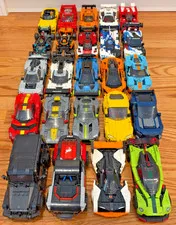 Lego Speed Champions Bulk Lot *24 Vehicles with Instructions* FREE SHIPPING