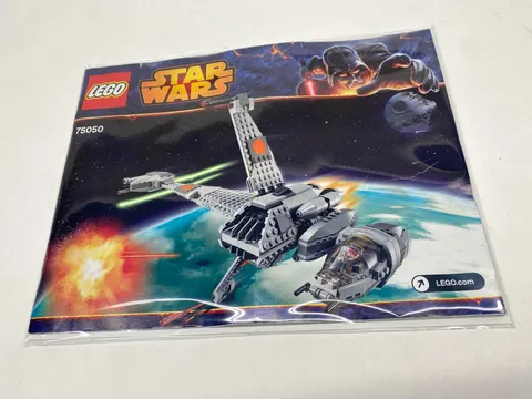 Lego - Star Wars B-WING BOMBER (75050) INSTRUCTION MANUAL ONLY Grade 4/10