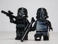 LEGO Star Wars Shadow Stormtrooper Lot Of (2)! + Blasters! - 2019 Style - L👀K!