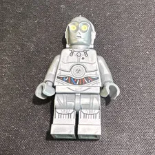 LEGO Star Wars C-3PO Minifigure Pearl Dark Gray Plastic Age 5+