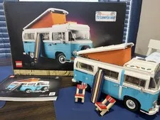 LEGO Creator Expert Volkswagen T2 Camper Van 10279 Complete Set 2,207 pcs