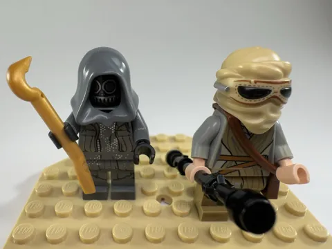 LEGO Star Wars Rey Scavenger Jakku & Unkar’s Thug Minifigure Lot