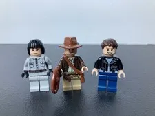 LEGO Indiana Jones Minifigure Lot - Mutt, Irina Spalko USED See pictures A