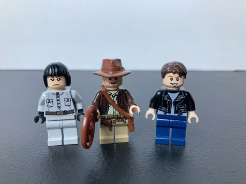 LEGO Indiana Jones Minifigure Lot - Mutt, Irina Spalko USED See pictures A