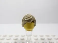 LEGO Dark Tan Swept Hair Minifig H12