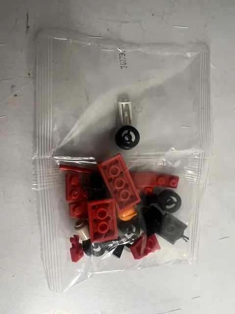 Lego Parts Sealed Bag - 74073 - Town City? Fire ATV? ob
