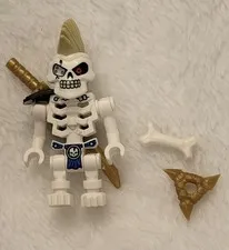 Skulkin LEGO Ninjago Minifigure Minifig Lot 642 Sword Skeleton