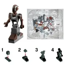 LEGO FA-4 Pilot Droid minifigure (NEW, NEVER BUILT) 75017 Duel on Geonosis 75023