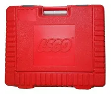 Lego Red Plastic Carrying Case 1985 Vintage 